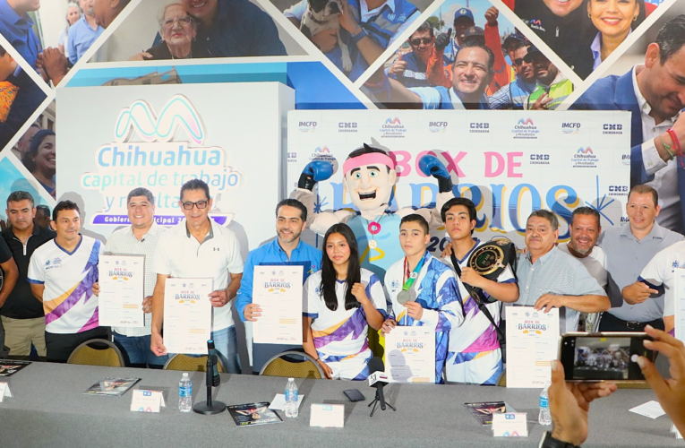 Anuncian nueva edición del Torneo Box de Barrios 2026 en Chihuahua