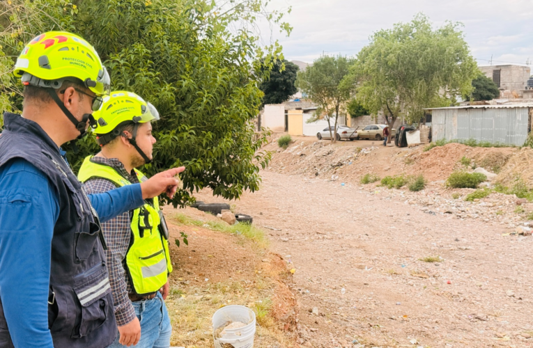 Protección Civil llama a no tirar basura ni escombro en cauces de agua durante temporada de lluvias
