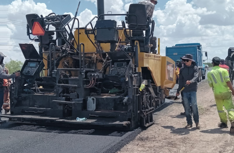 Rehabilitación de la carretera Conchos-Naica registra avance del 60% en Chihuahua