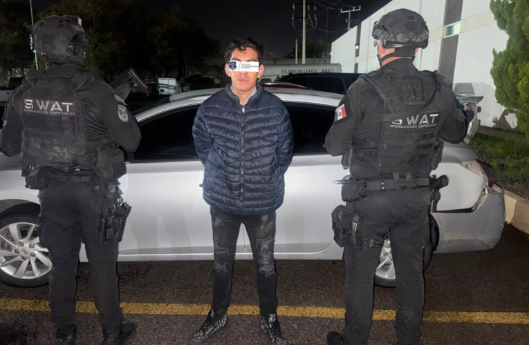 Detienen a un hombre con presunta droga durante operativo en Cuauhtémoc