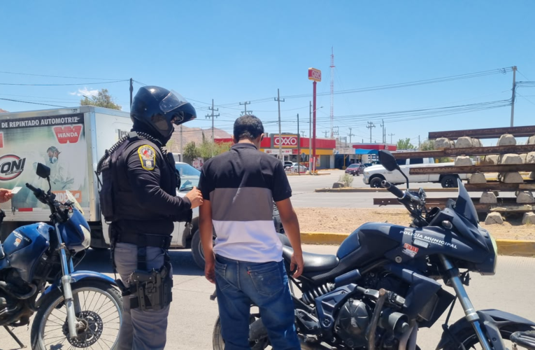 Operativo Centauro deja 26 detenciones y 27 motocicletas aseguradas en Chihuahua capital